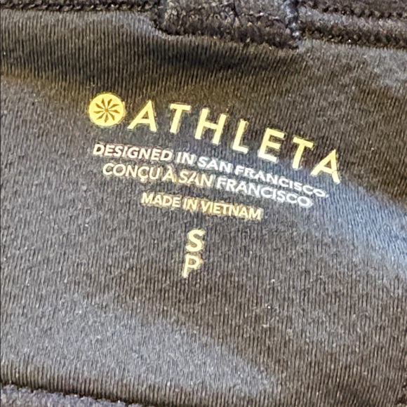 Athleta Navy Blue and White Sports Bras - Picture 4 of 6